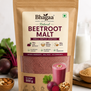 Bhagaa® Beetroot Malt – Natural Beetroot Drink Mix