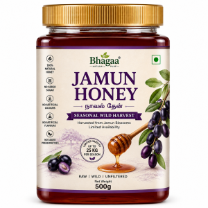 Bhagaa® Jamun Honey Seasonal Wild Harvest Natural Honey 500g