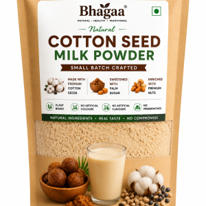 Bhagaa® Cotton Seed Milk Powder – Natural Plant-Based Milk Powder