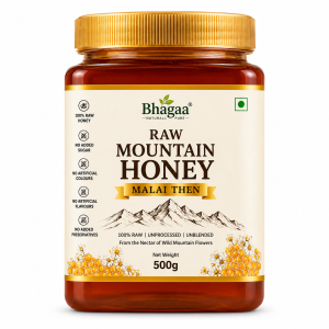 Raw Mountain Honey (Malai Then) Pure Raw Honey Naturally Sourced Bhagaa